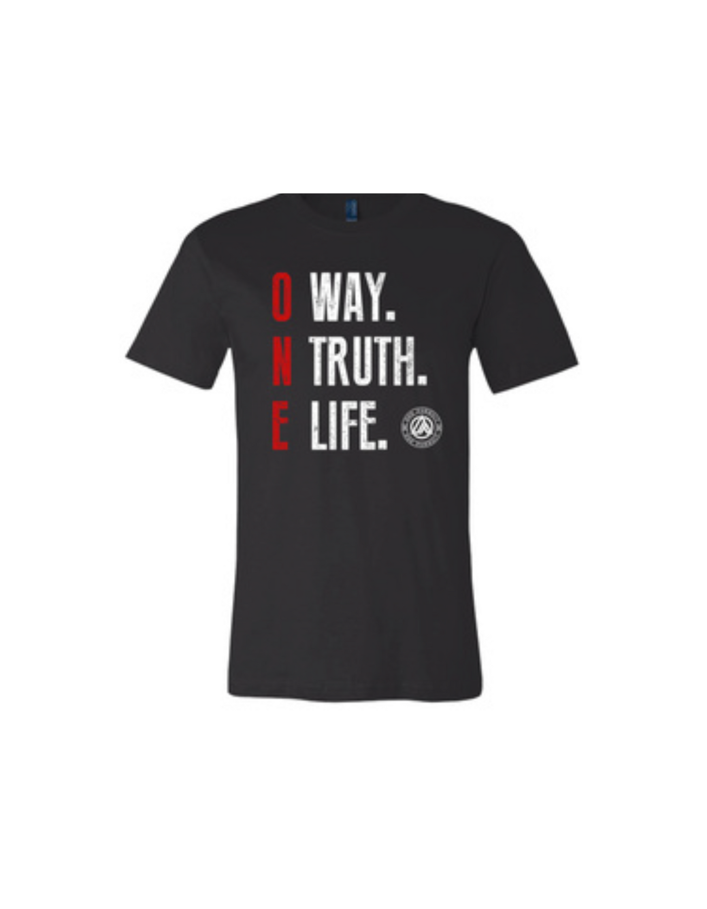 One Way, One Truth, One Life Unisex Jersey Tee