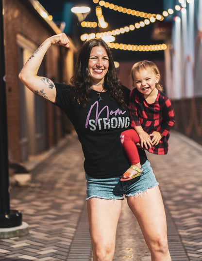 Mom Strong Unisex Jersey Tee